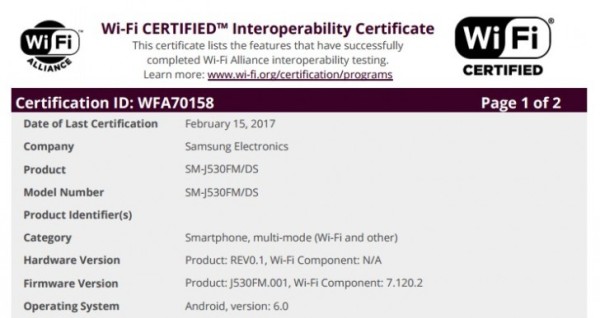 J5(2017)Wi-Fi֤ ϵͳǰ׿6.0